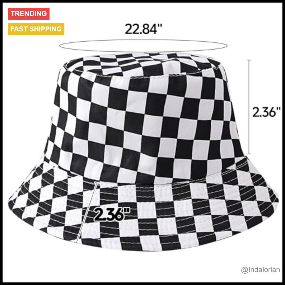 Reversible Packable Bucket Hat Sun Protection Tra… - image 6